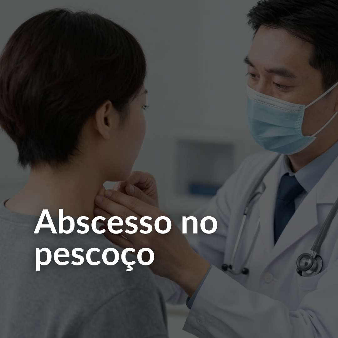 Abscesso no pescoço: causas, sintomas e quando a drenagem é necessária